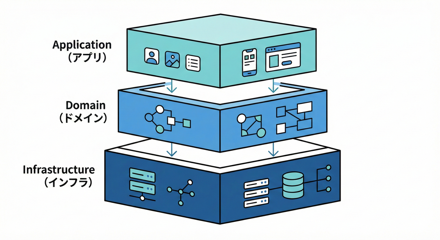 3層アーキテクチャ
