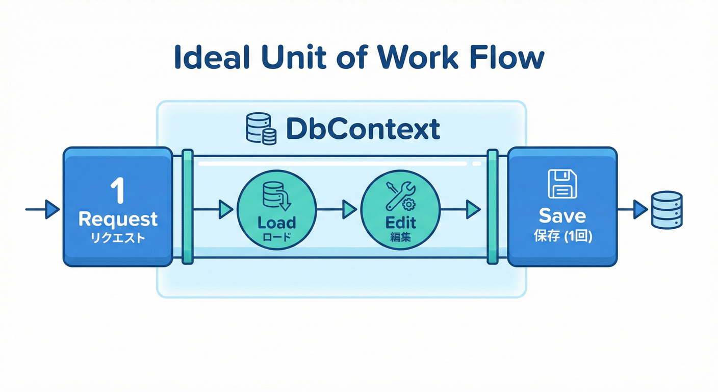 Ideal Unit of Work Flow