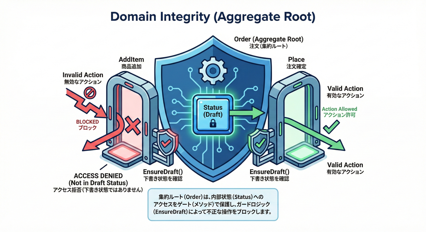Domain Integrity (Aggregate Root)