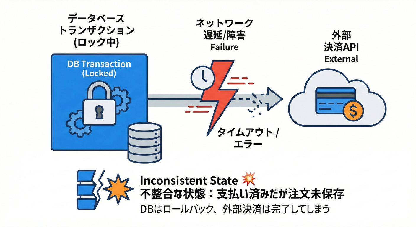 External I/O Danger in Transaction