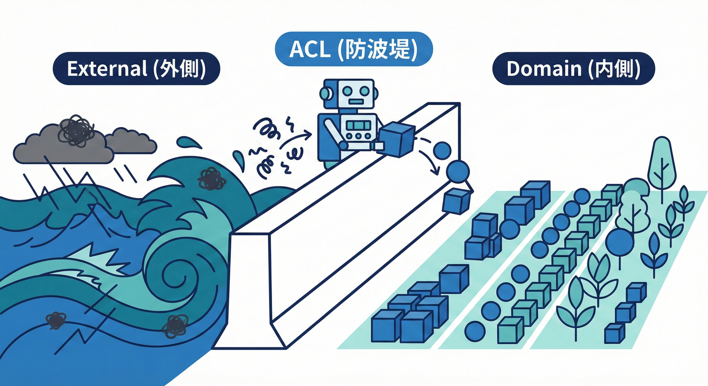 翻訳&防波堤としてのACL