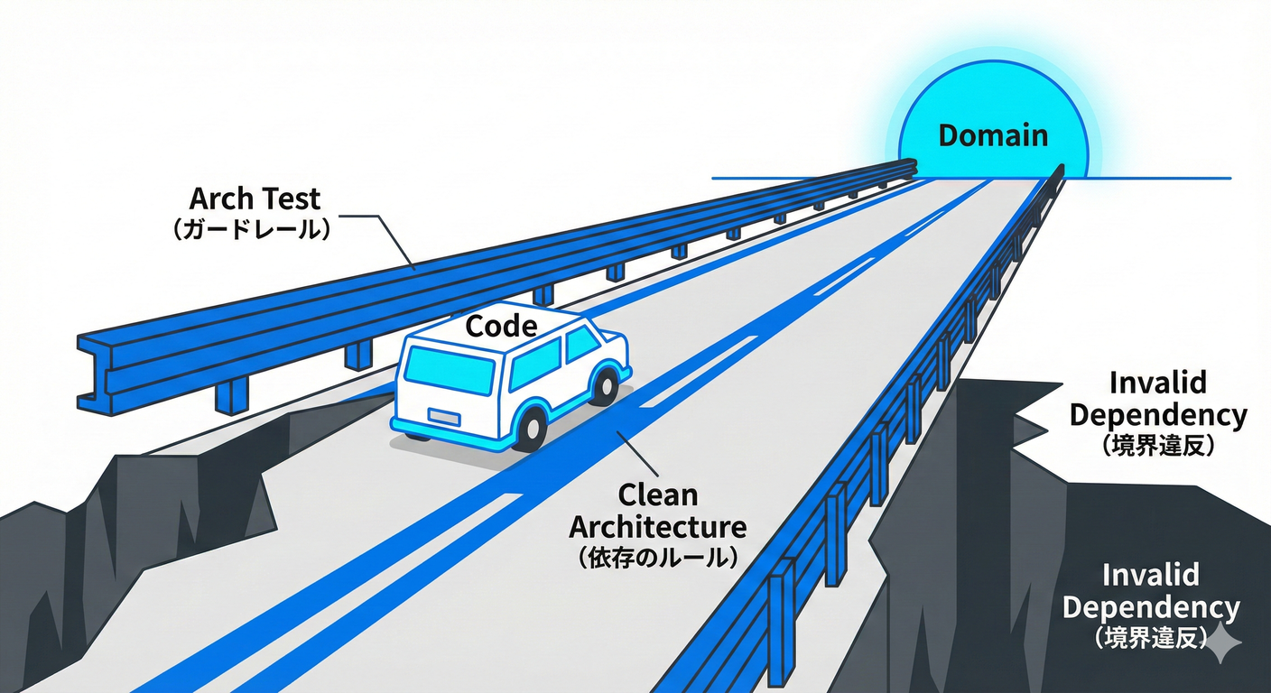アーキテクチャテストによる防衛線