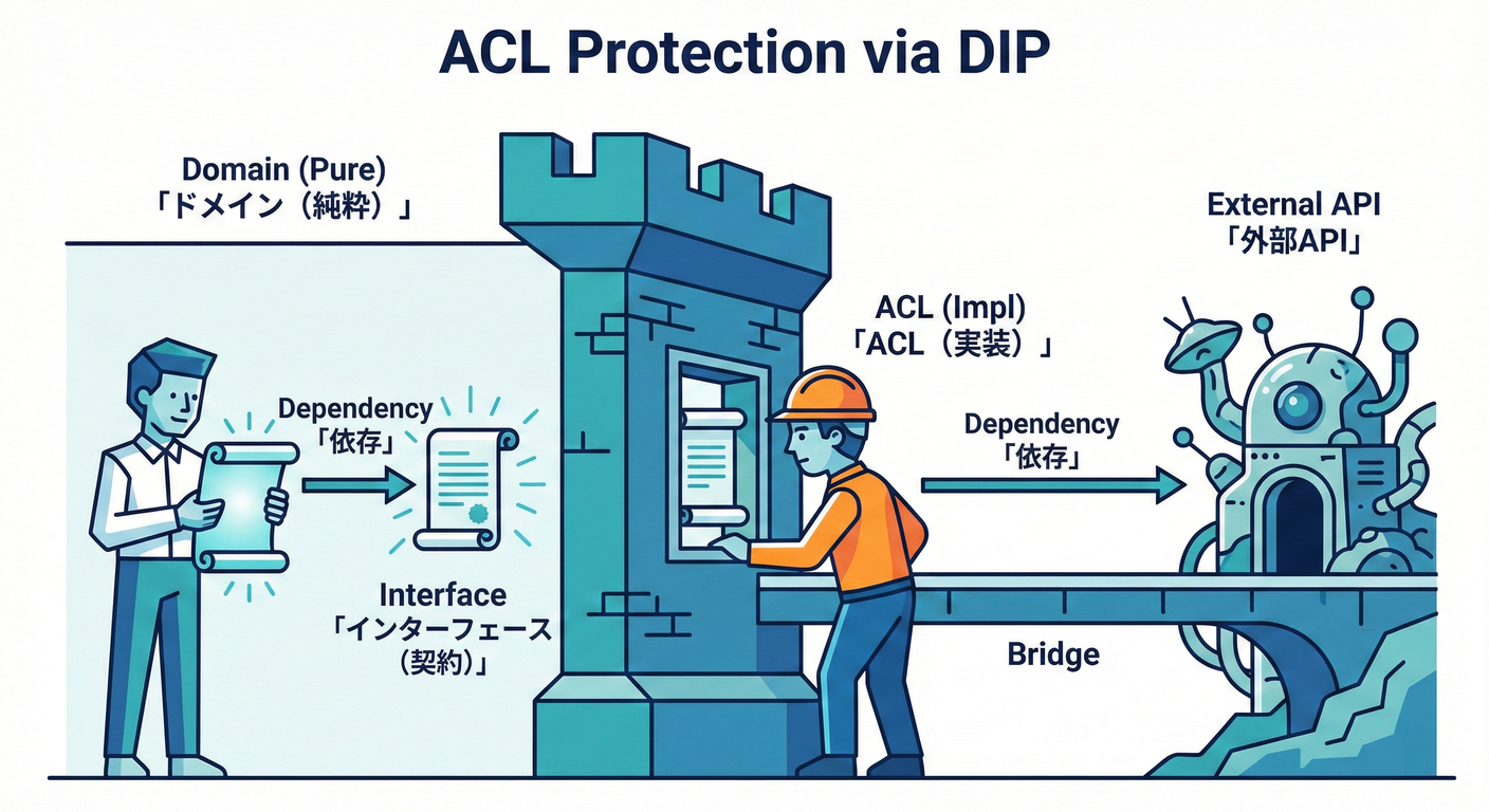 ACL Protection via DIP