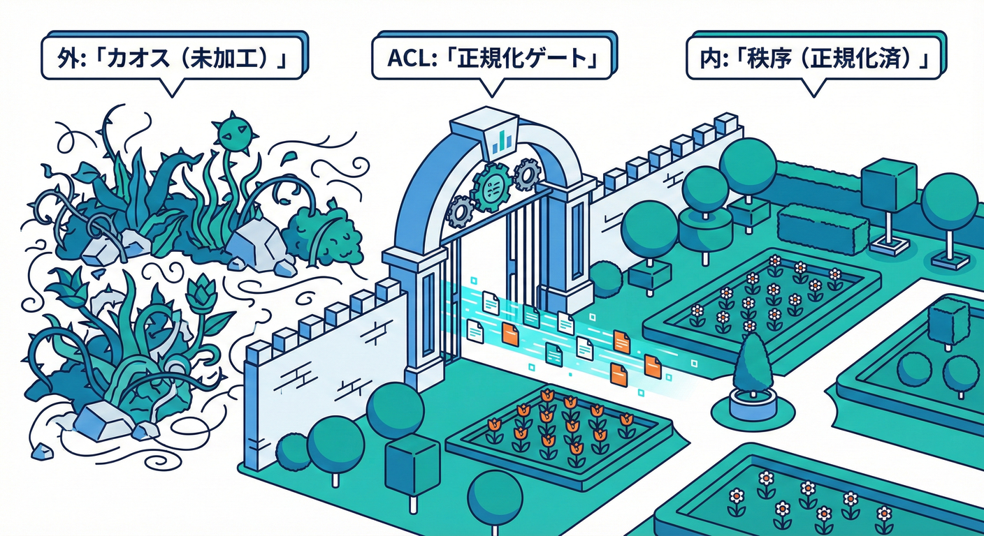 Normalized Domain Garden