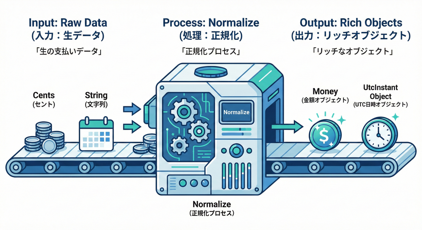 Payment Normalization Factory
