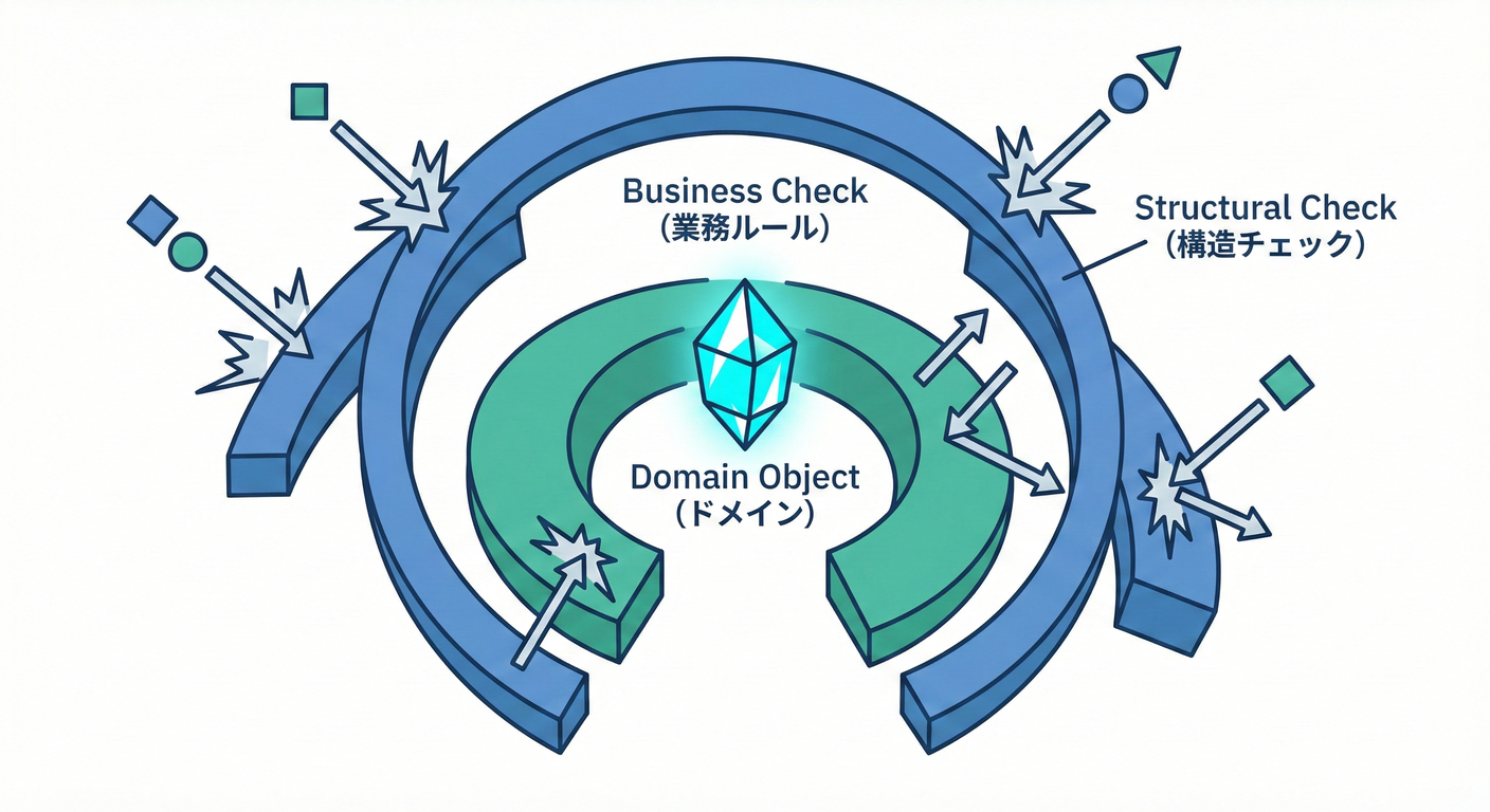 多重防護による安全なシステム