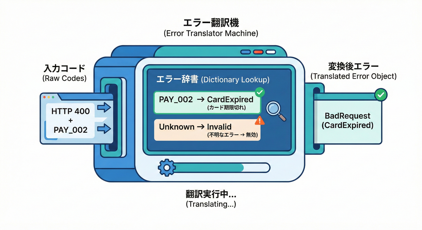 Error Translator Machine