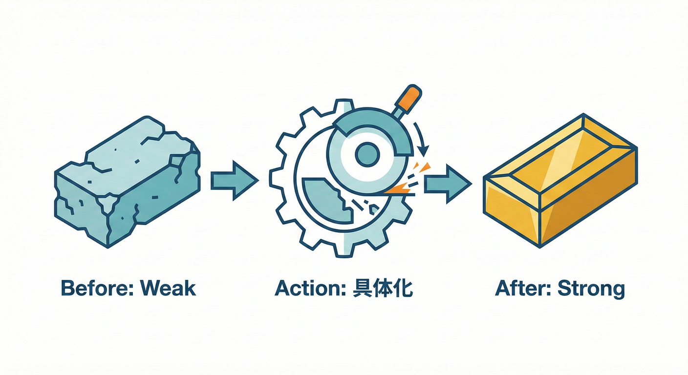 Transforming Weak to Strong