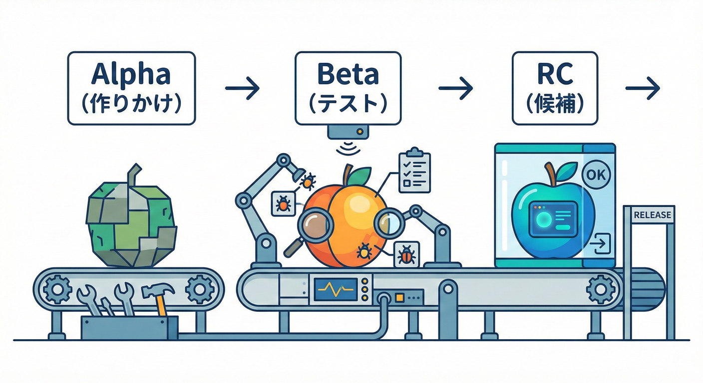 Pre-release Stages