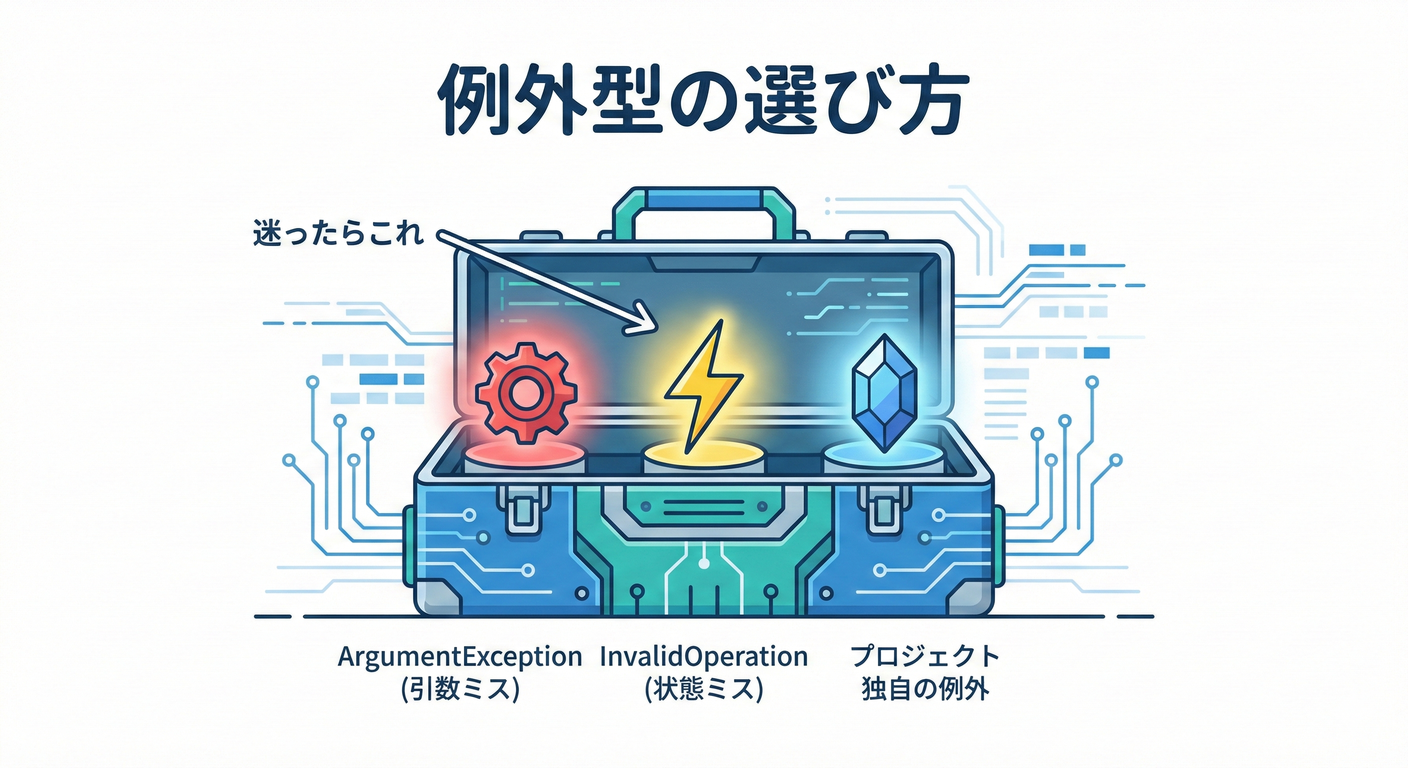 Exception Selection Guide