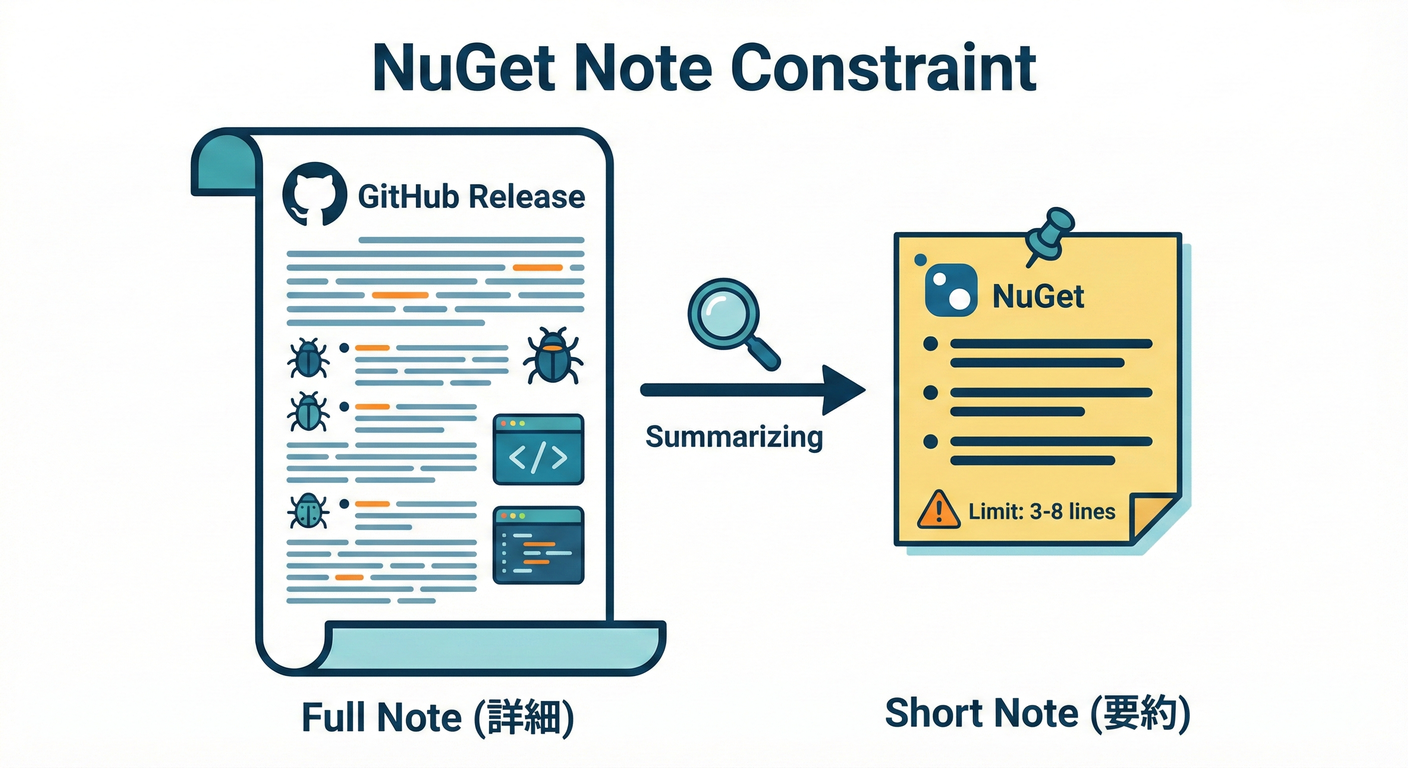 NuGet Note Constraint
