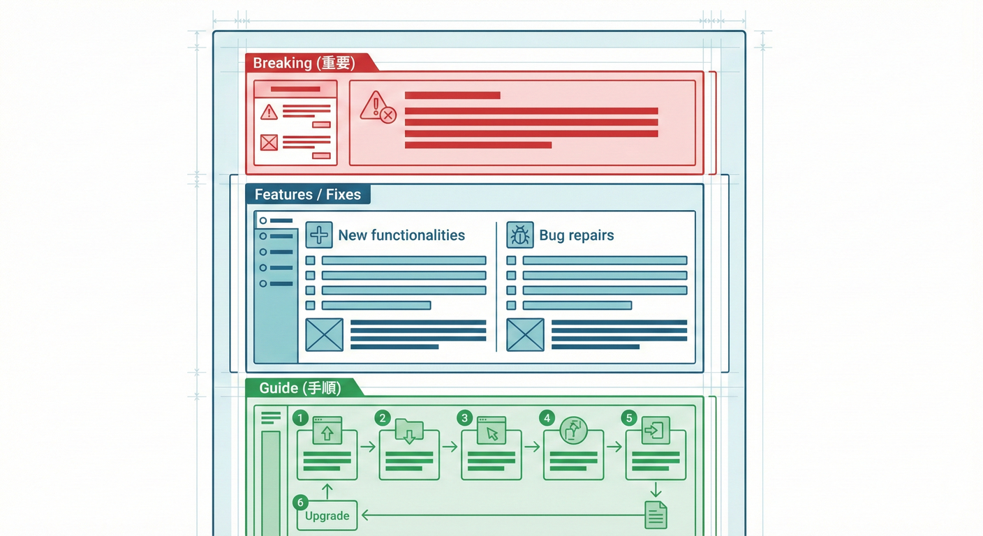 Release Note Blueprint
