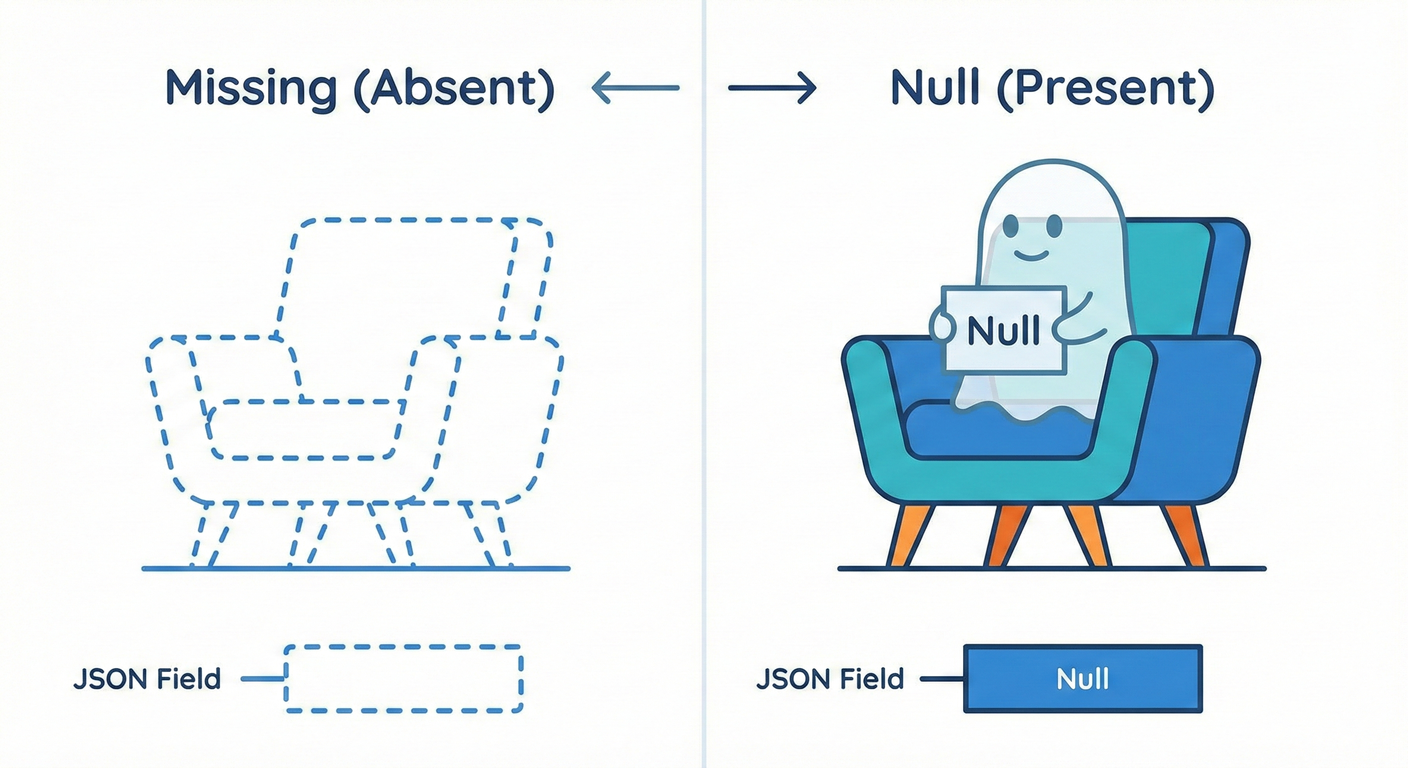 Null vs Missing Visualized