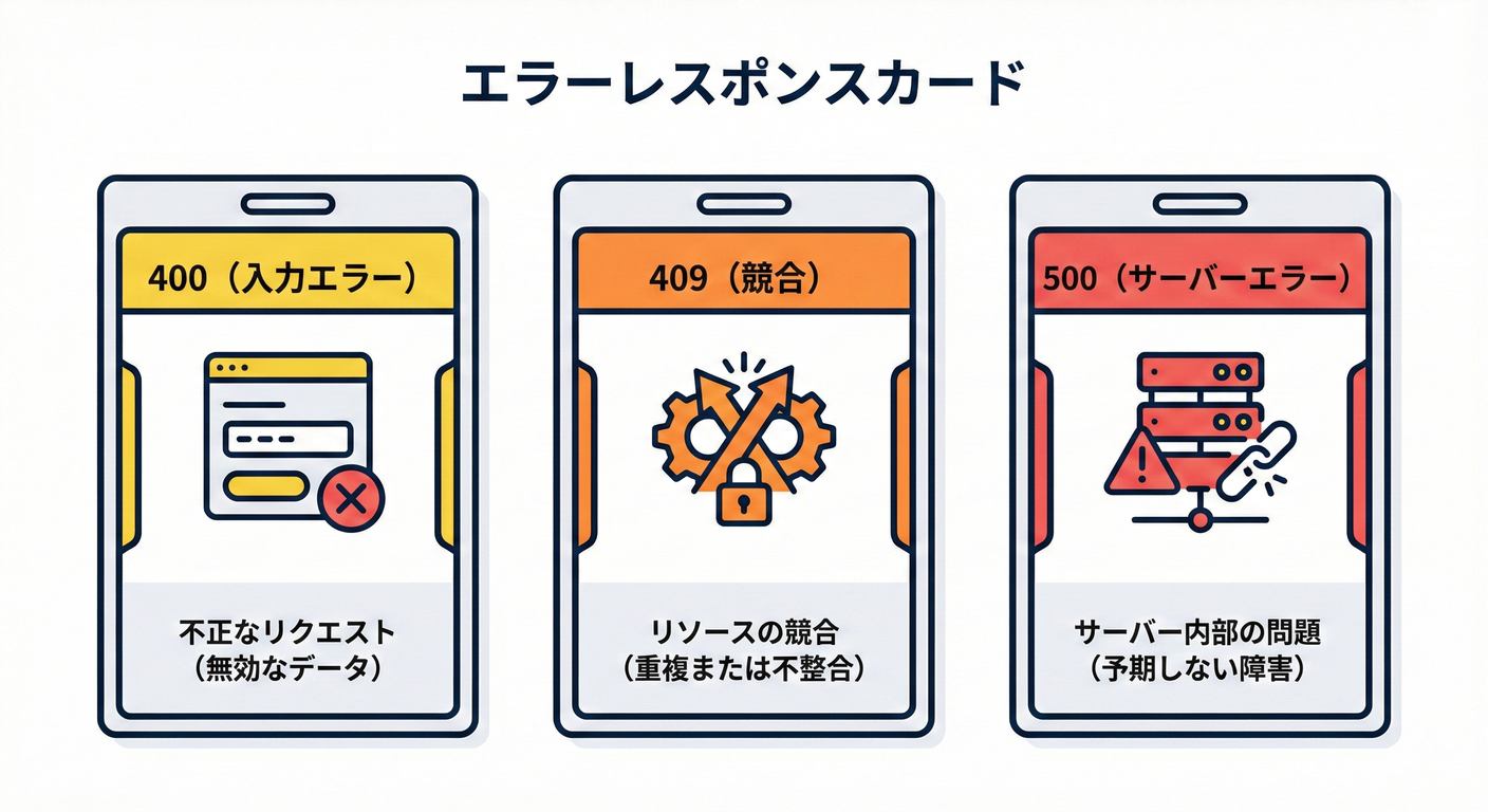 Error Response Cards