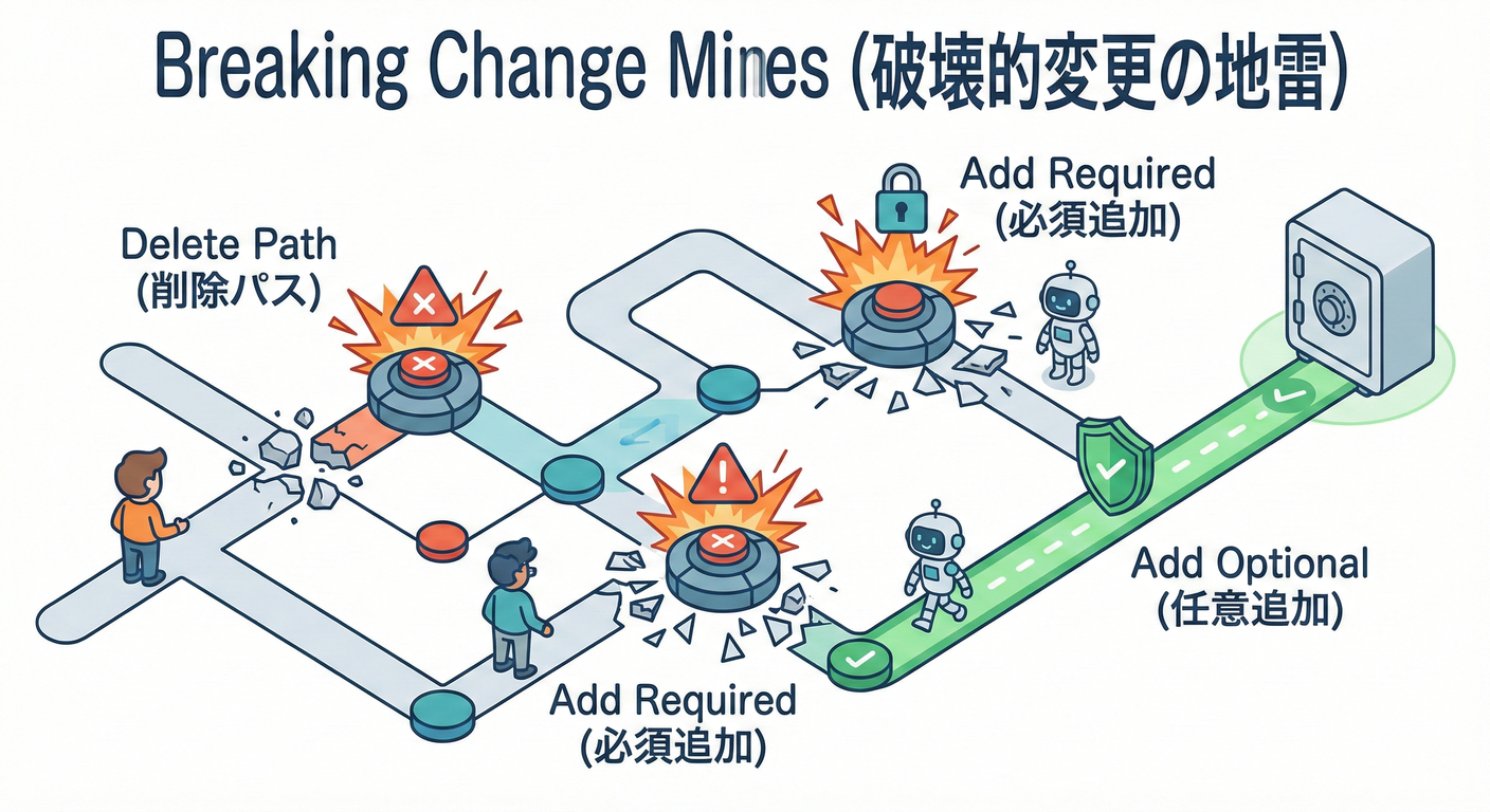 Breaking Change Mines