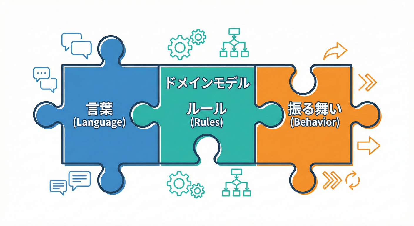 モデルの3点セット