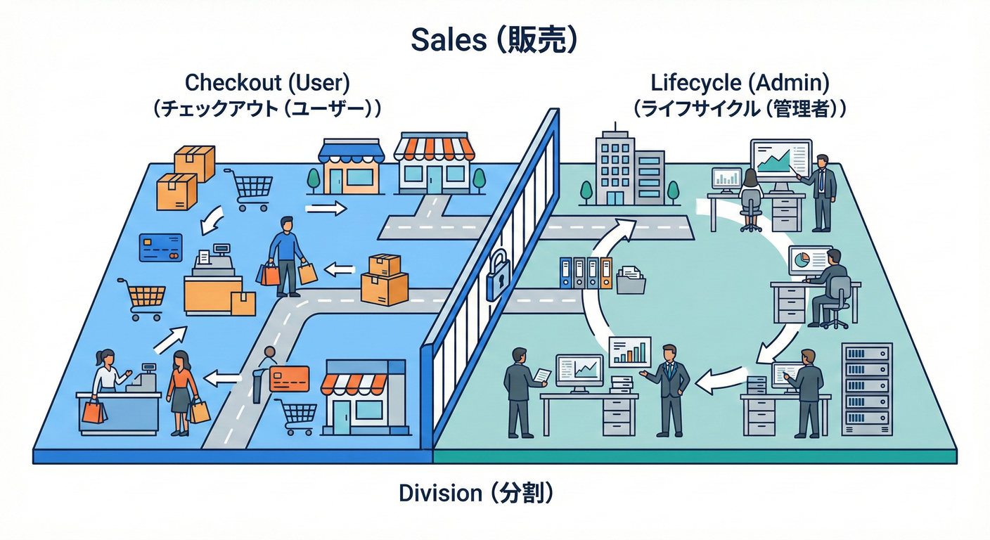 Sales Split Example