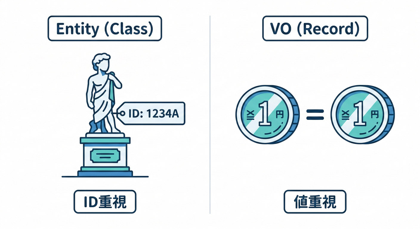 ClassとRecord