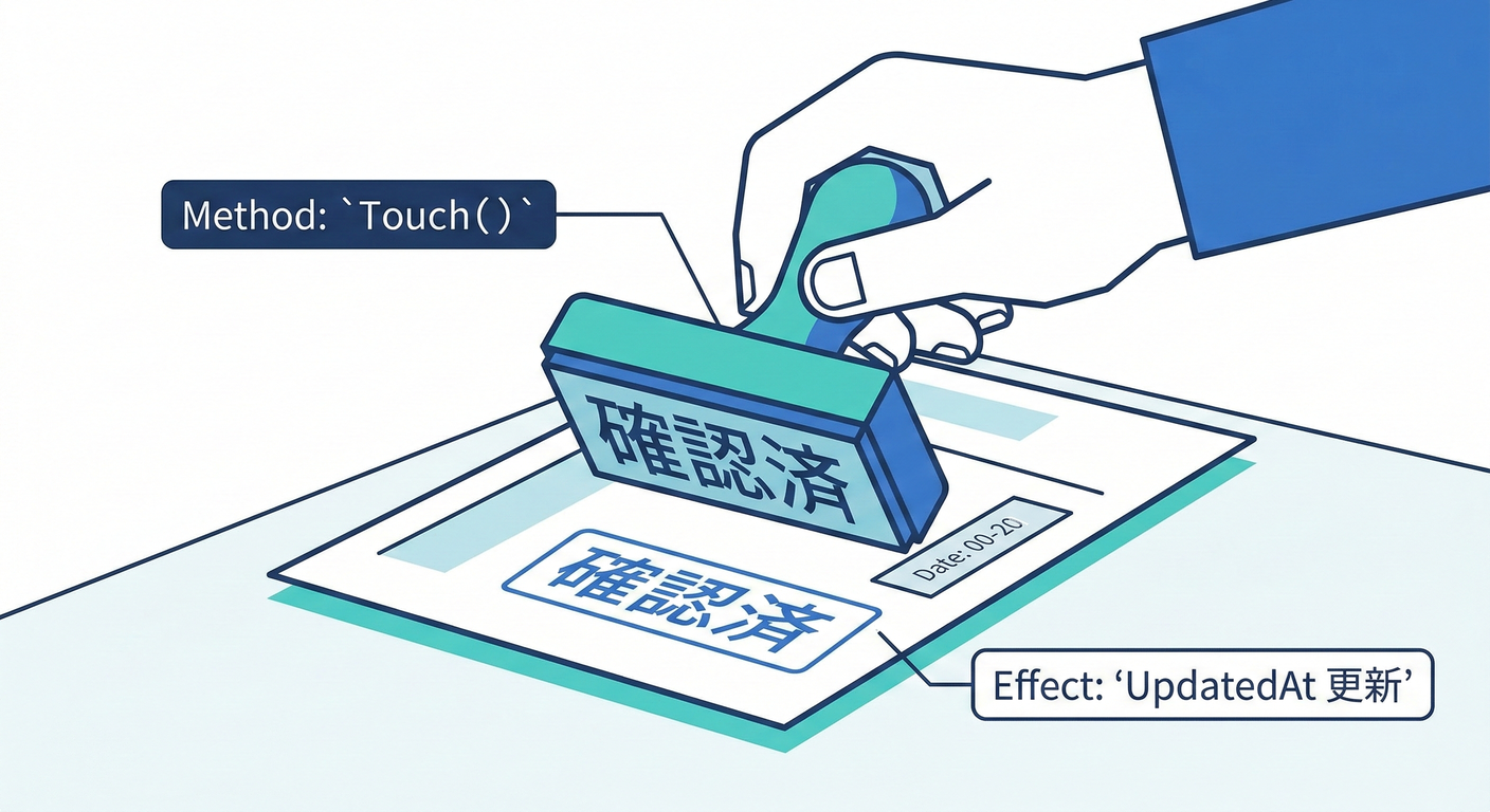 Touchメソッド
