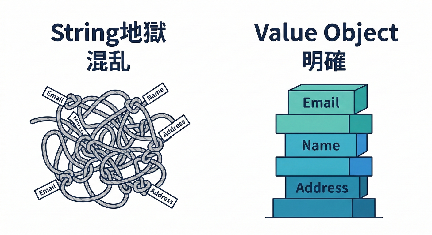 String地獄とVOの秩序