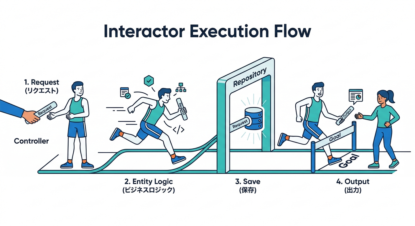 Interactor Execution Flow