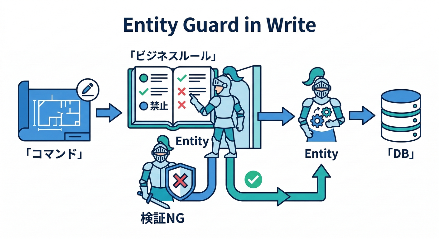 Entity Guard in Write