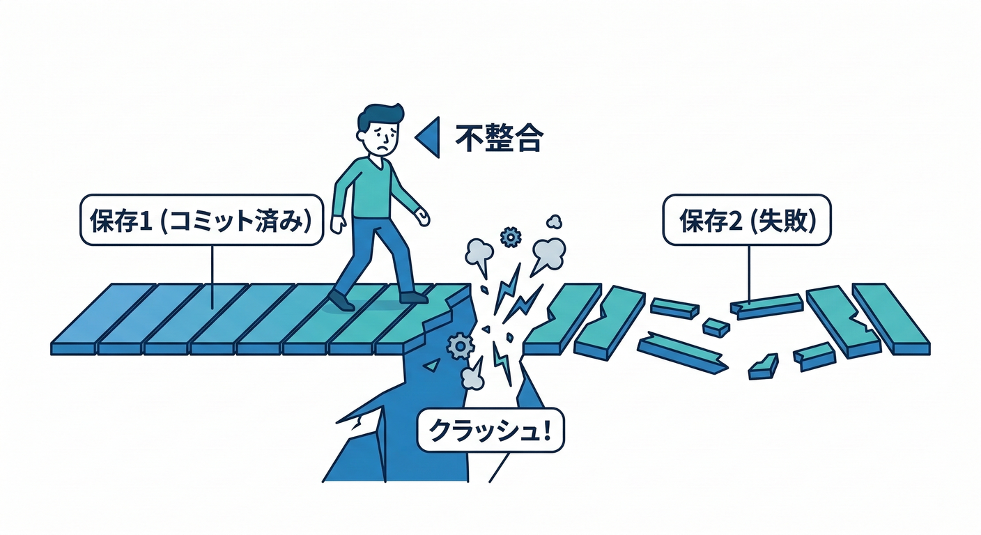Partial Commit Accident