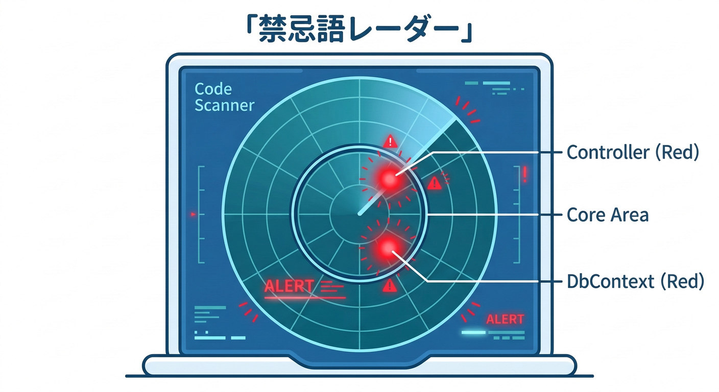 Forbidden Word Radar