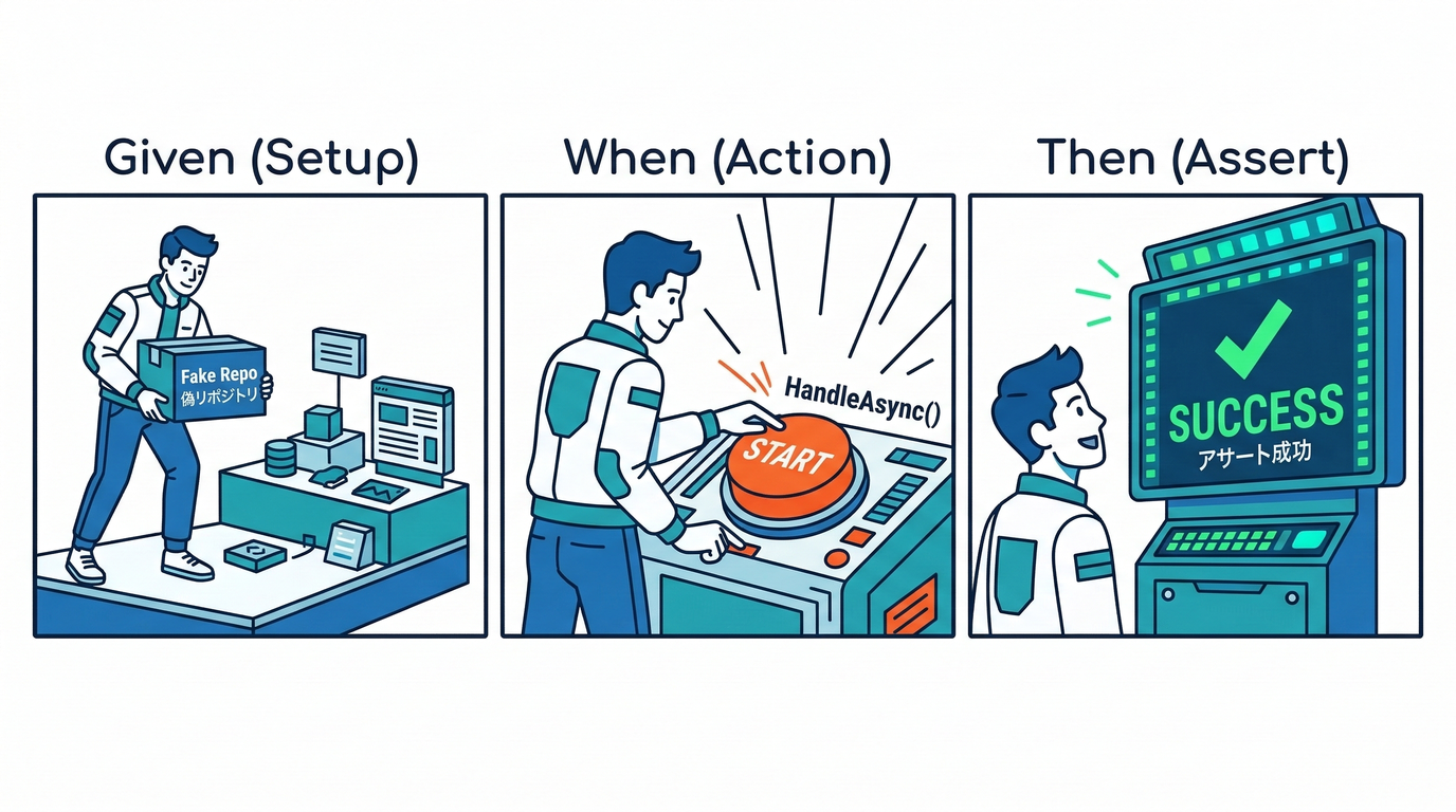 Given-When-Then Comic