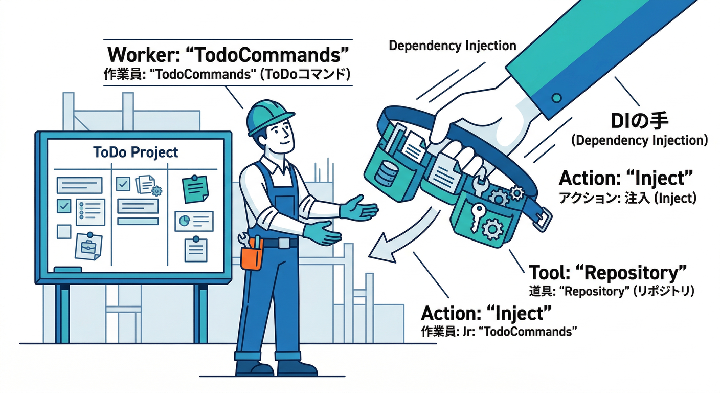 Command Worker DI