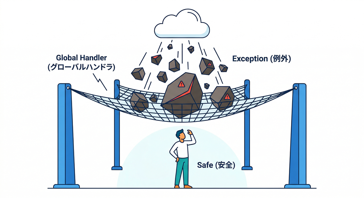 Exception Boundary Net