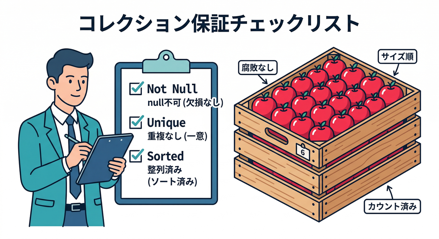 collection_guarantee_checklist