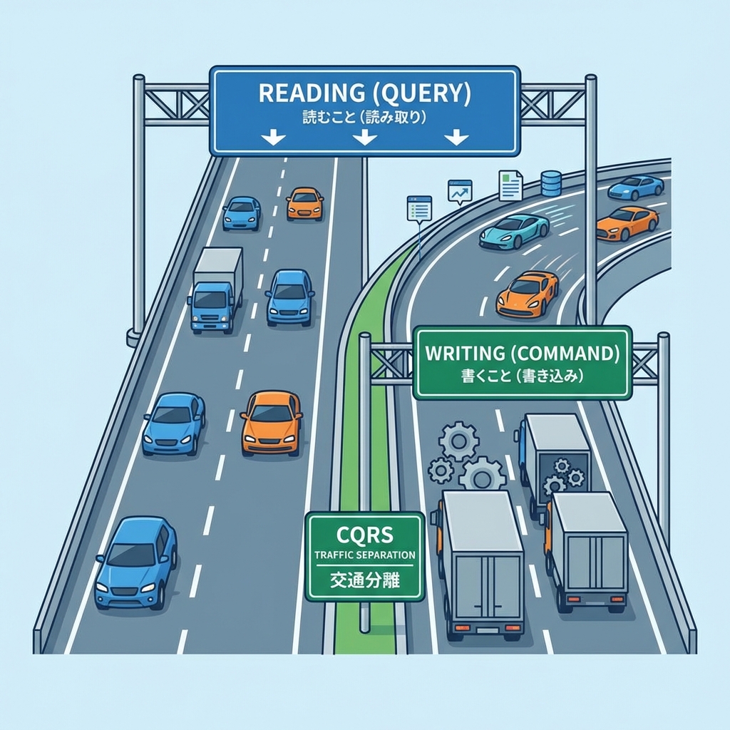 CQRS(コマンドクエリ責務分離)の超入門