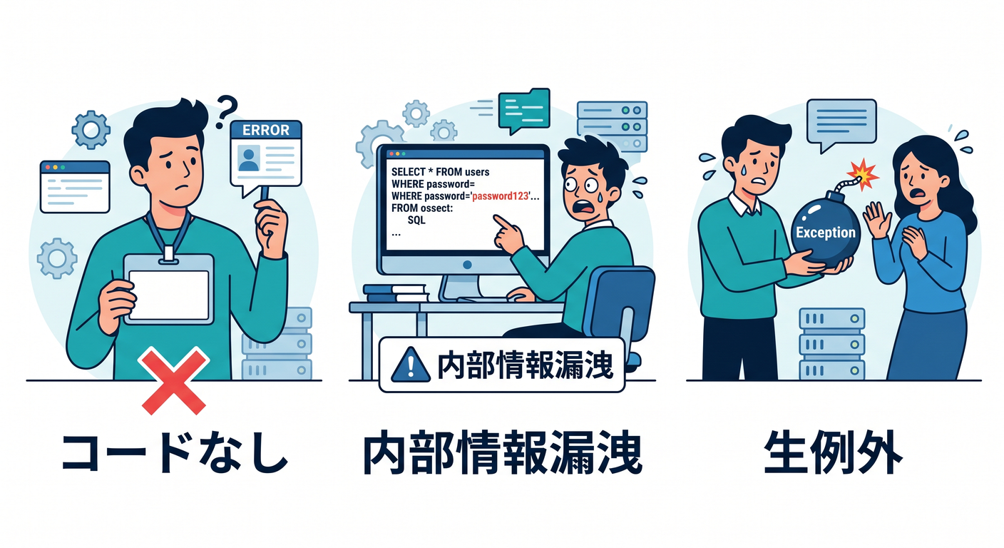 Common Error Design Pitfalls