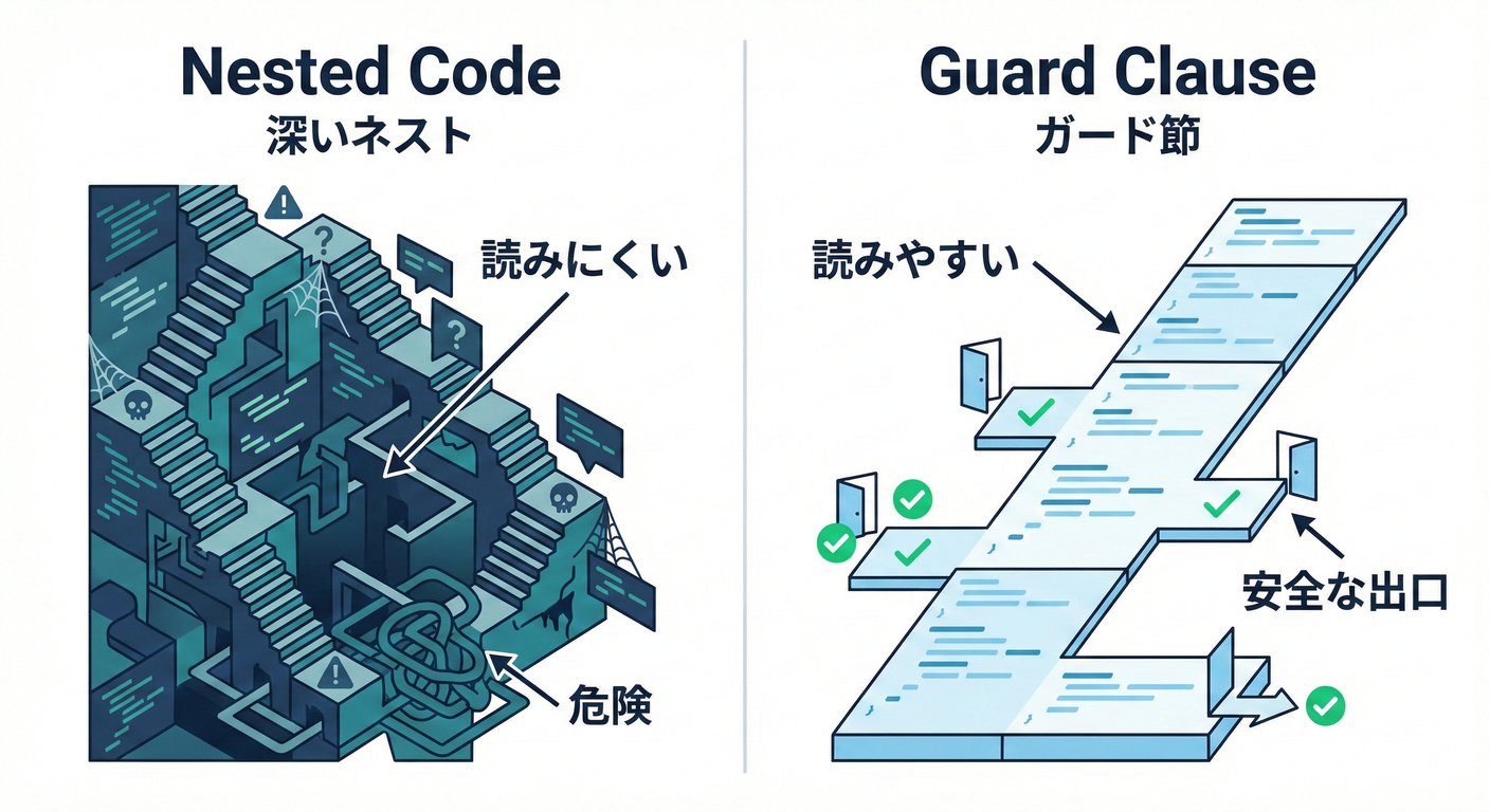 Guard Clause Stairs