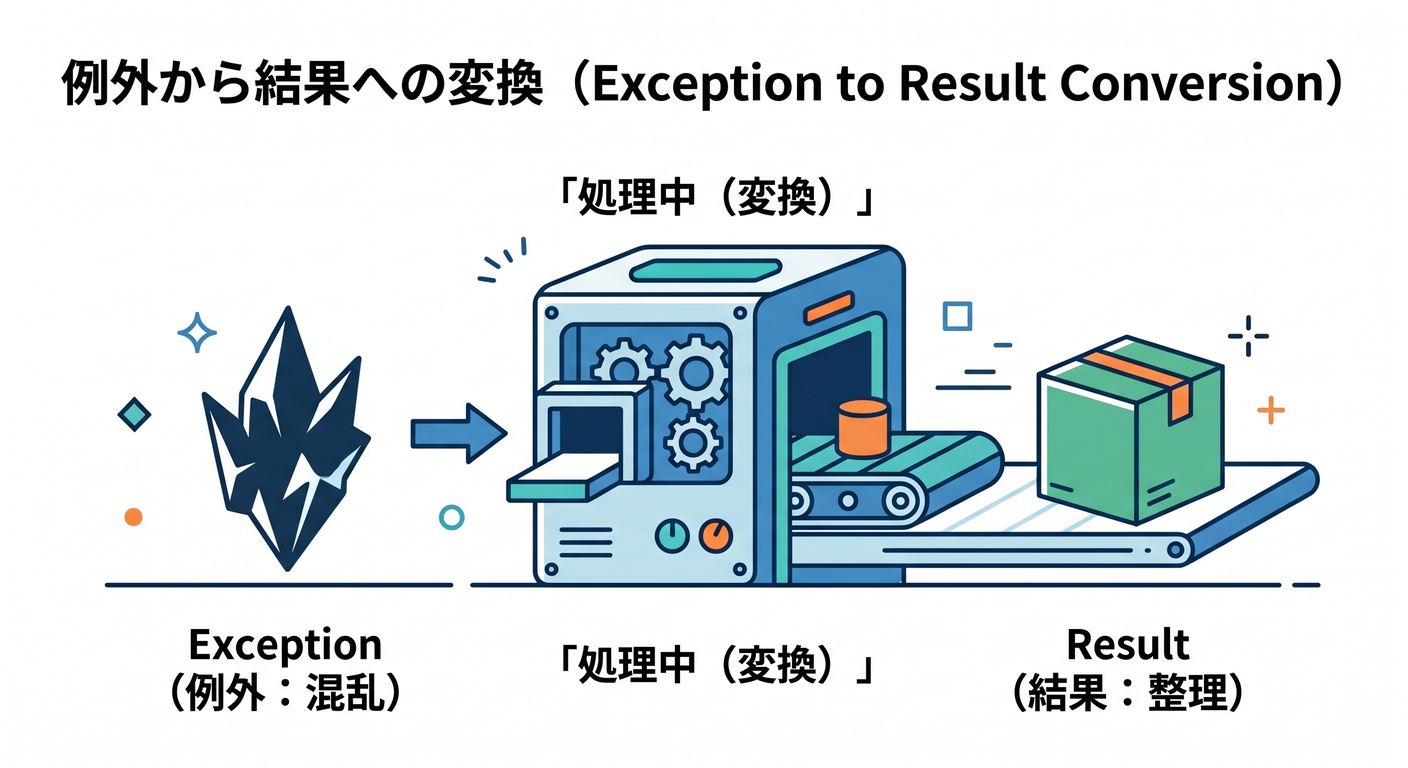 Exception to Result Conversion