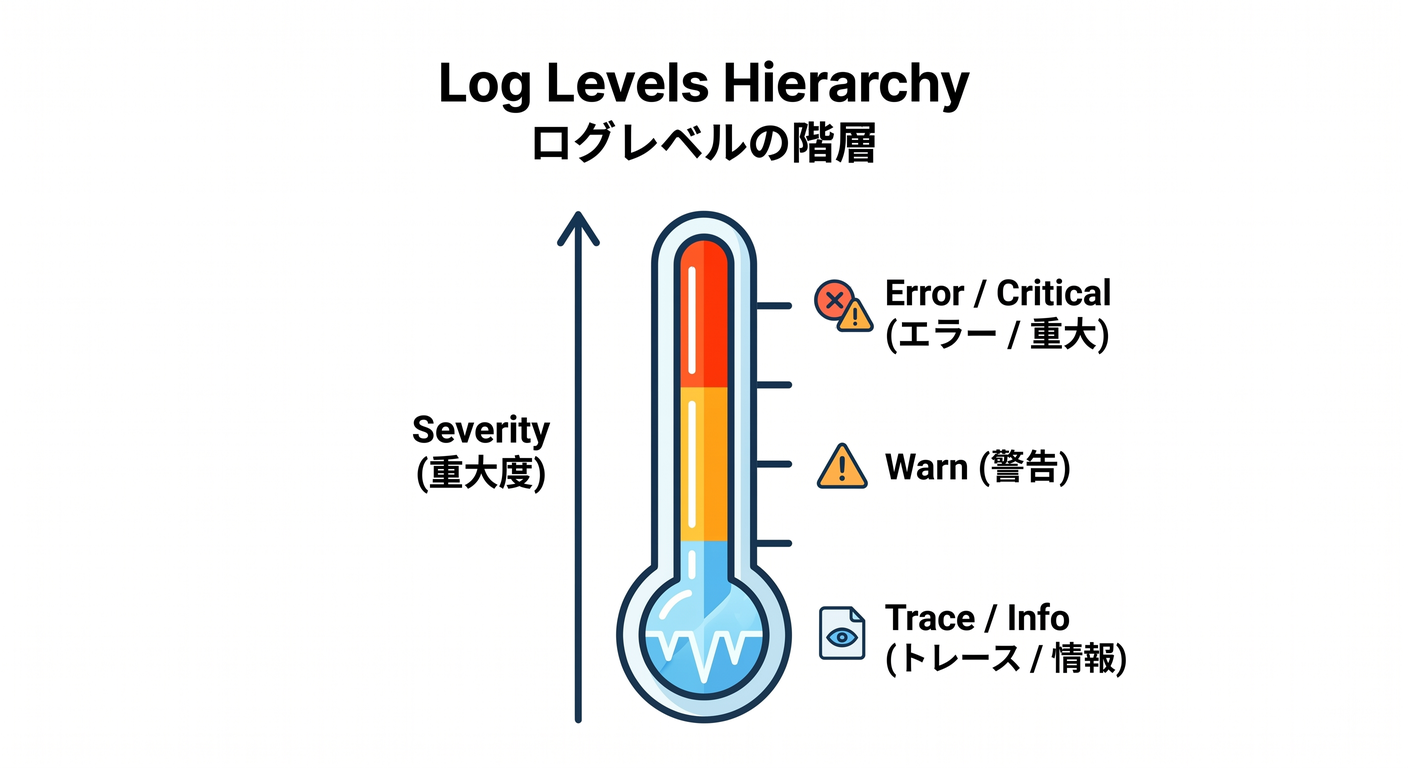 Log Levels Hierarchy