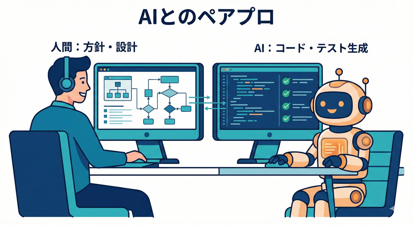 AIとのペアプロ
