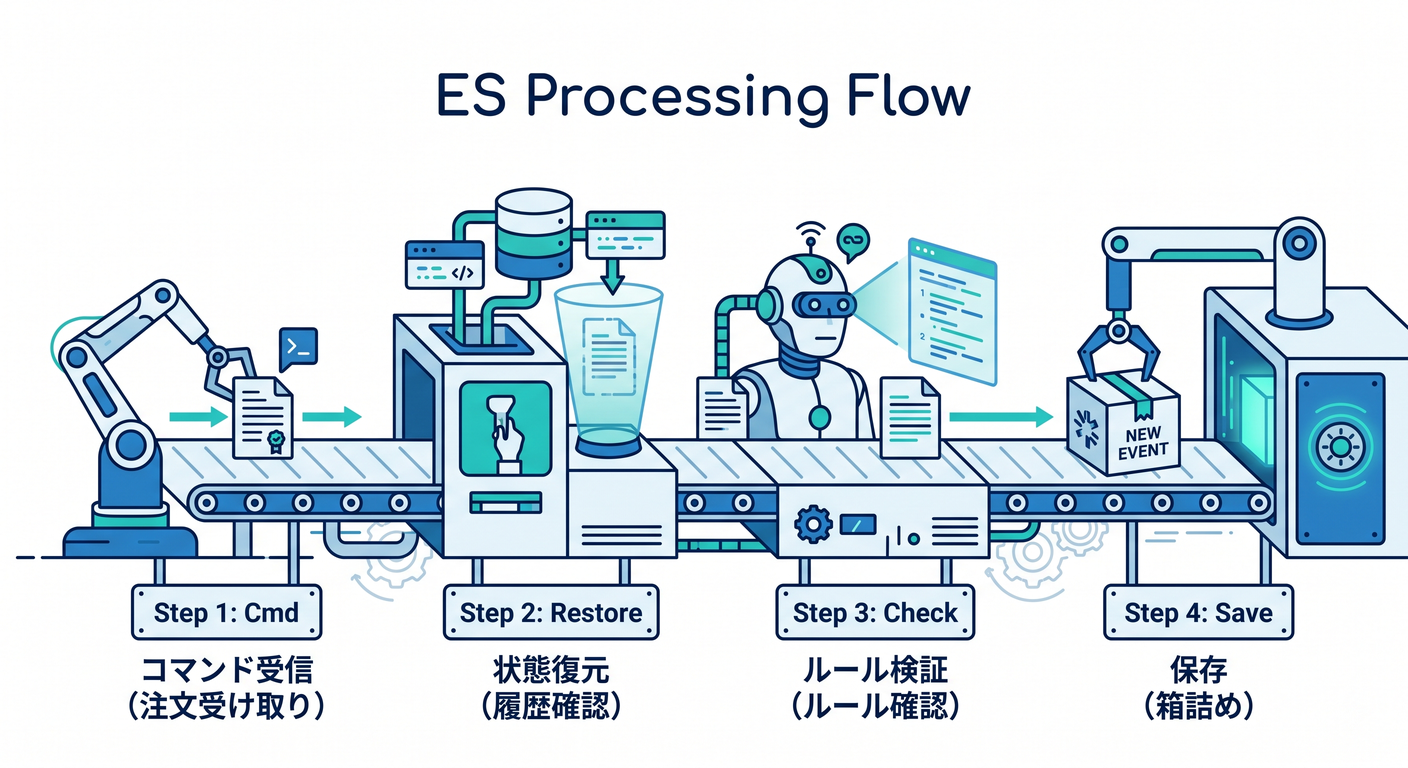 ES Processing Flow