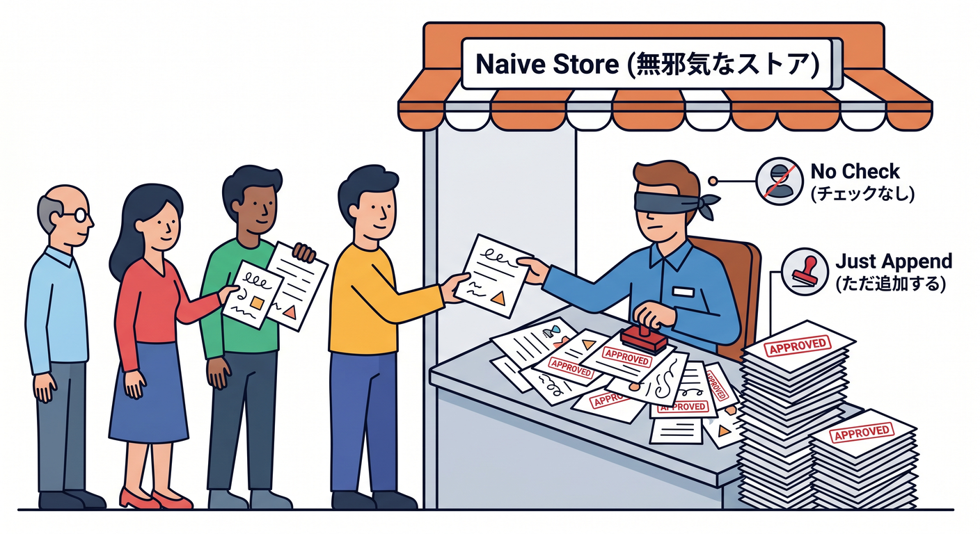 Naive Store Blindness