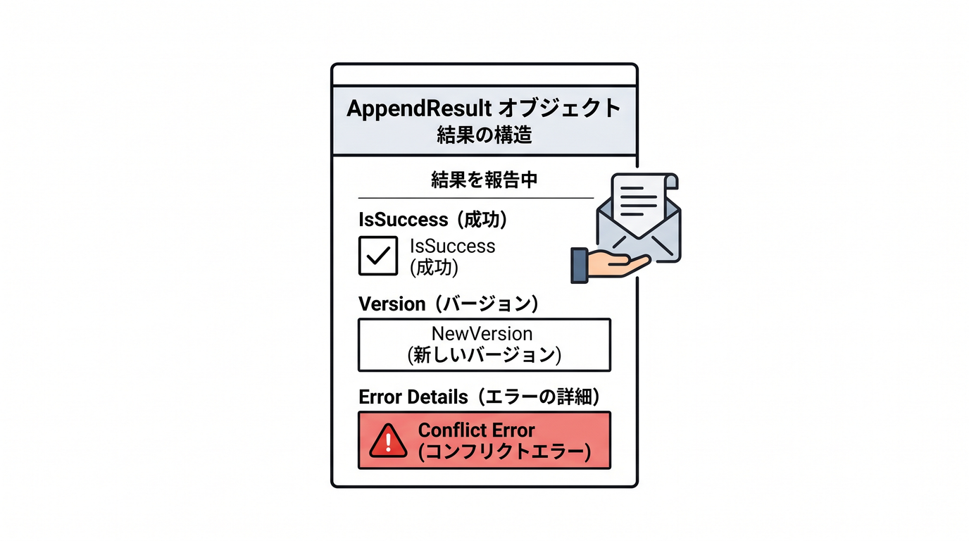AppendResult Object