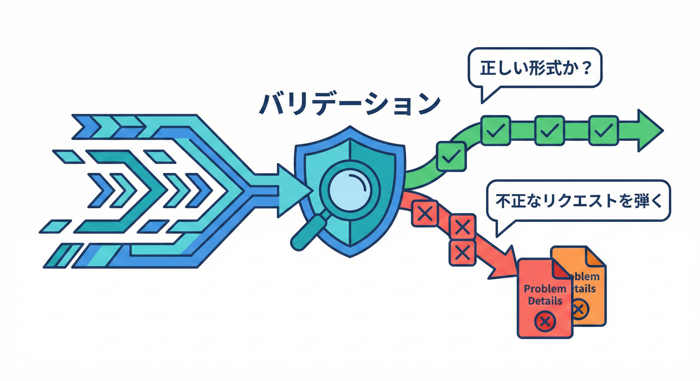 APIバリデーションとエラー応答