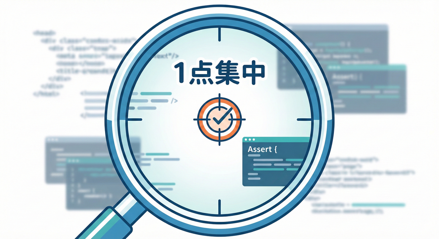 One Test One Assert