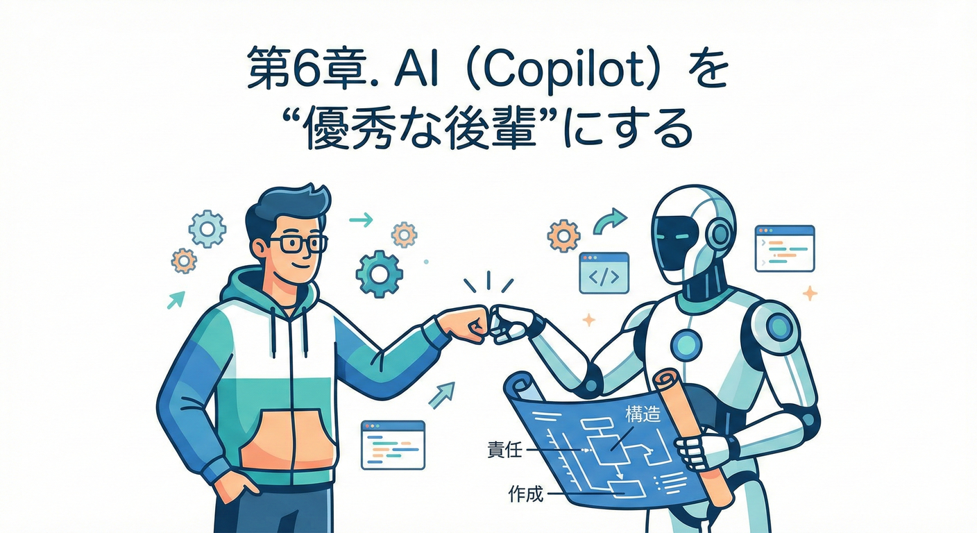 第6章. AI（Copilot）を“優秀な後輩”にする