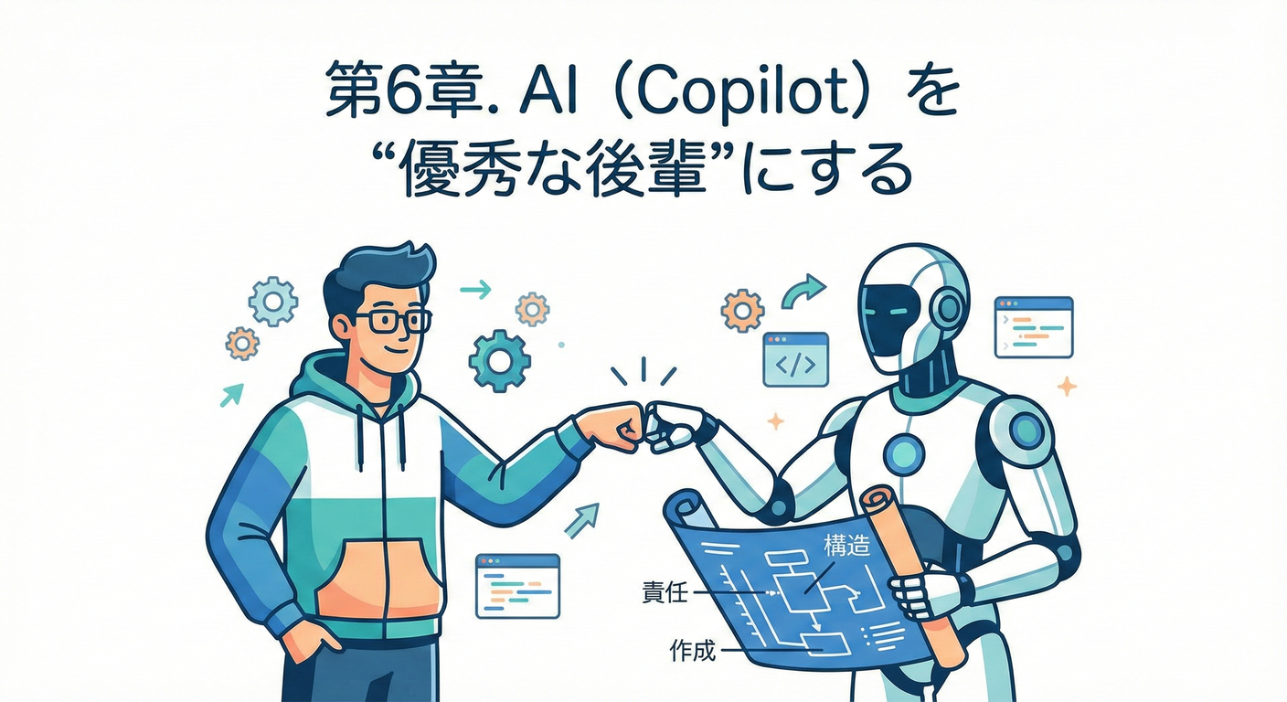 第6章. AI(Copilot)を“優秀な後輩”にする