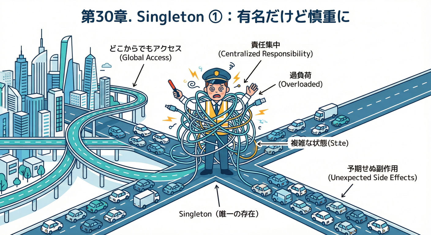 第30章. Singleton ①:有名だけど慎重に
