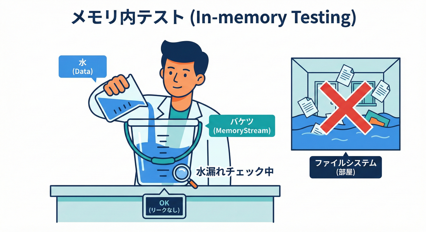 MemoryStream Testing