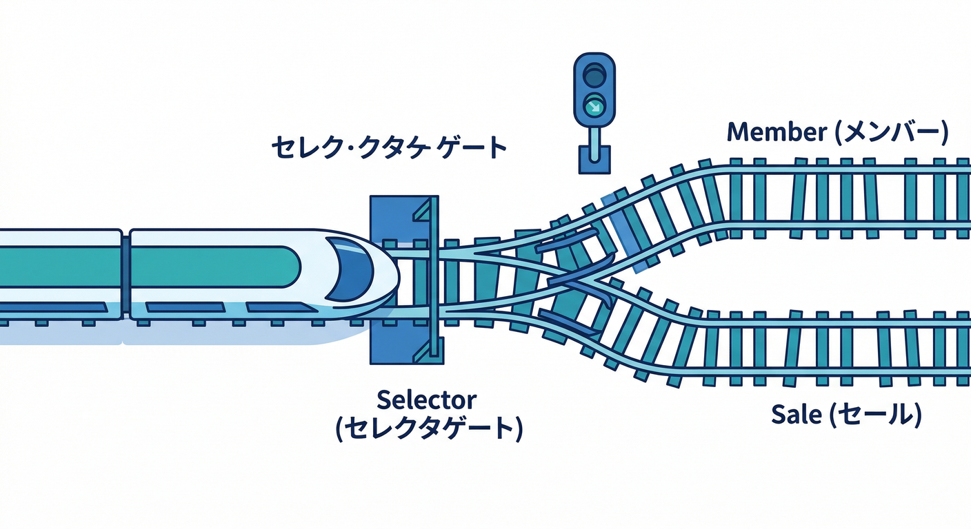 gof cs study 070 selector gate