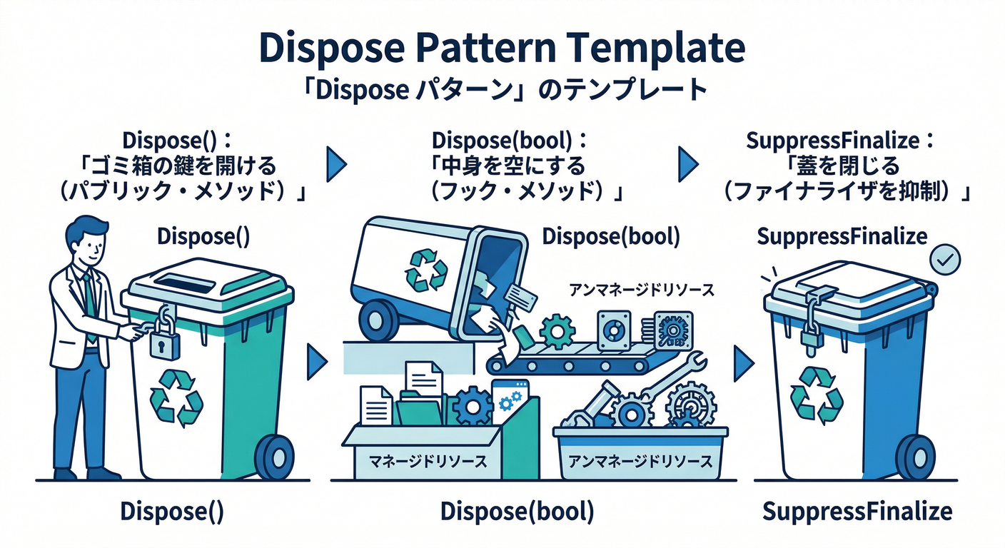 Dispose Pattern Template