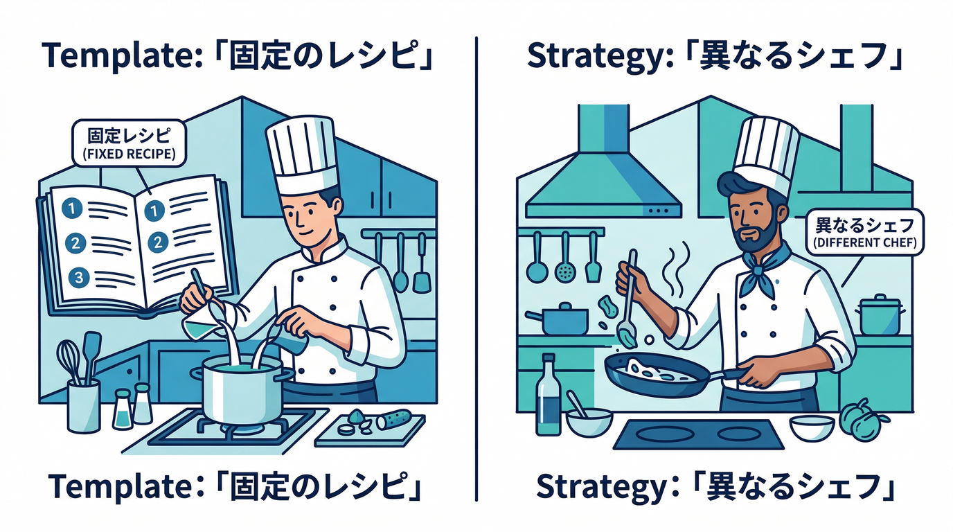 Template vs Strategy